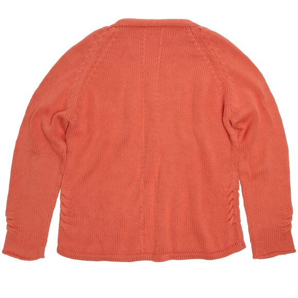 Sundazed (Germany) 80s, Cable Twist, Pintuck, Rolled V Neck - Picture 3 of 5